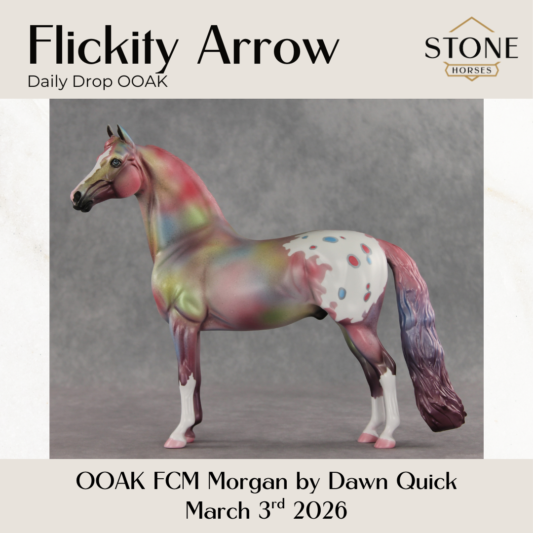 Flickity Arrow OOAK FCM Morgan by Dawn Quick DDOOAKs26