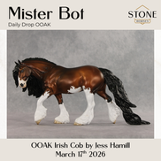 Mister Bot OOAK Irish Cob by Jess Hamill DDOOAKs26