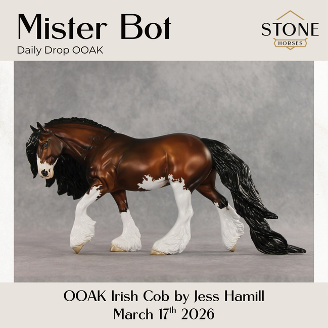 Mister Bot OOAK Irish Cob by Jess Hamill DDOOAKs26
