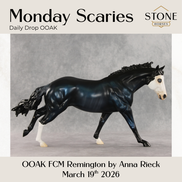 Monday Scaries OOAK FCM Remington by Anna Rieck DDOOAKs26