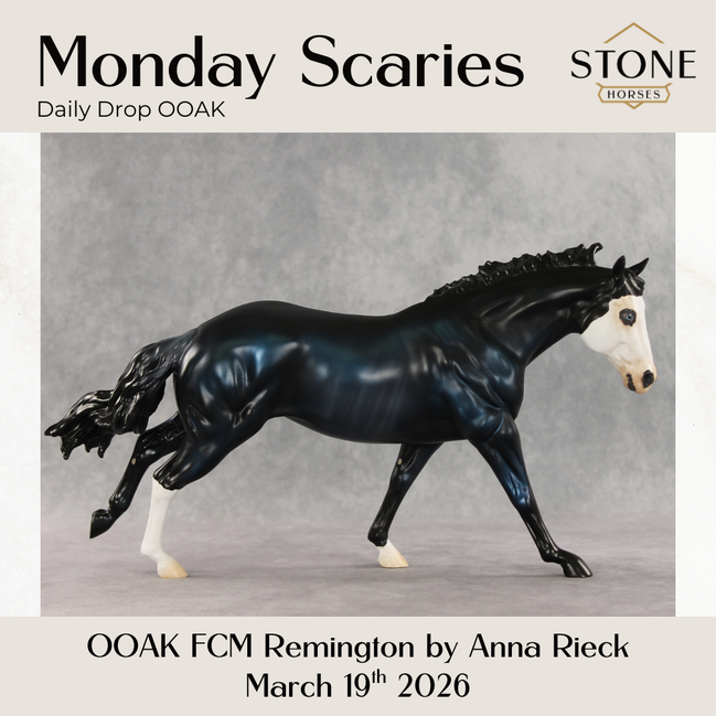 Monday Scaries OOAK FCM Remington by Anna Rieck DDOOAKs26