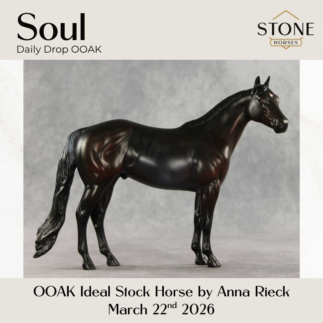 Soul OOAK Ideal Stock Horse by Anna Rieck DDOOAKs26