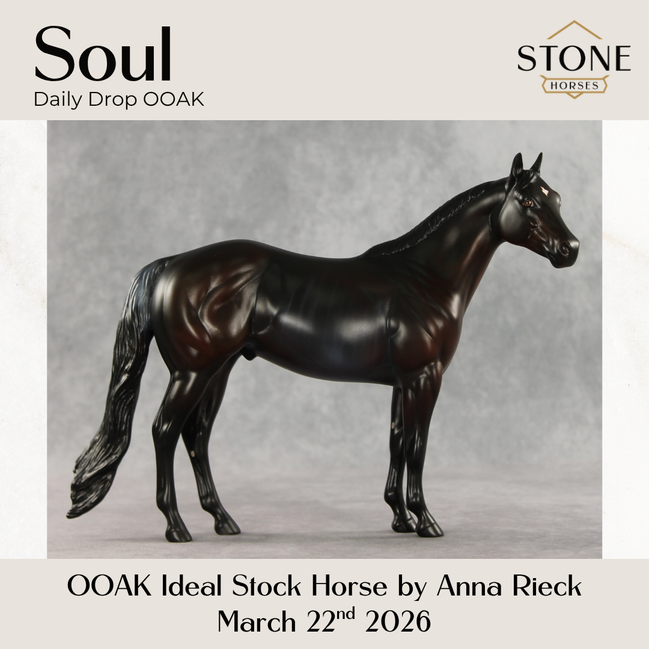 Soul OOAK Ideal Stock Horse by Anna Rieck DDOOAKs26