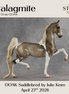 Stalagmite OOAK Saddlebred by Julie Keim DDOOAKs26