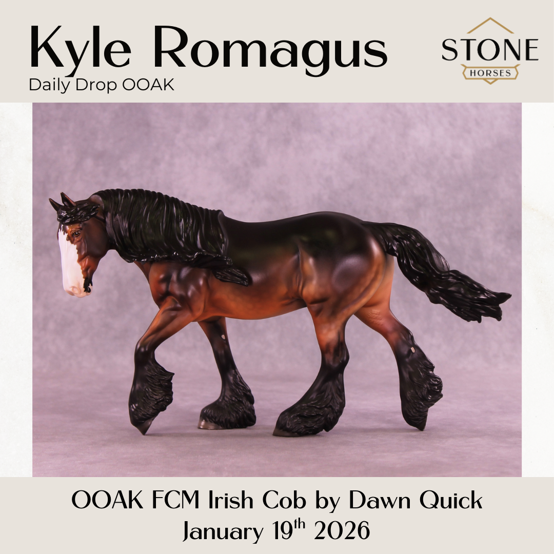 Kyle Romagus OOAK FCM Irish Cob by Dawn Quick DDOOAKs26