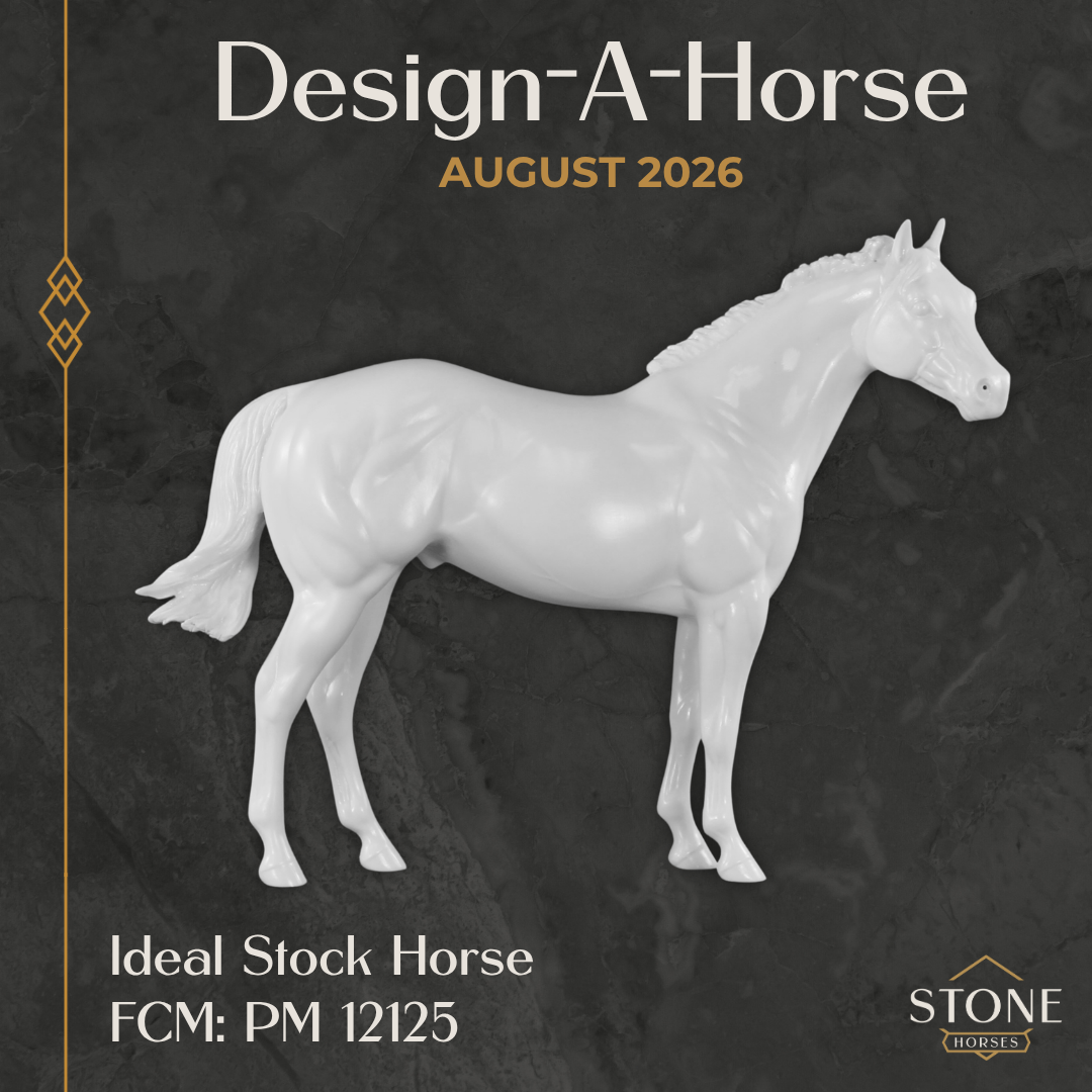 Design-A-Horse Ideal Stock Horse Stallion PM12125 - August release 2026