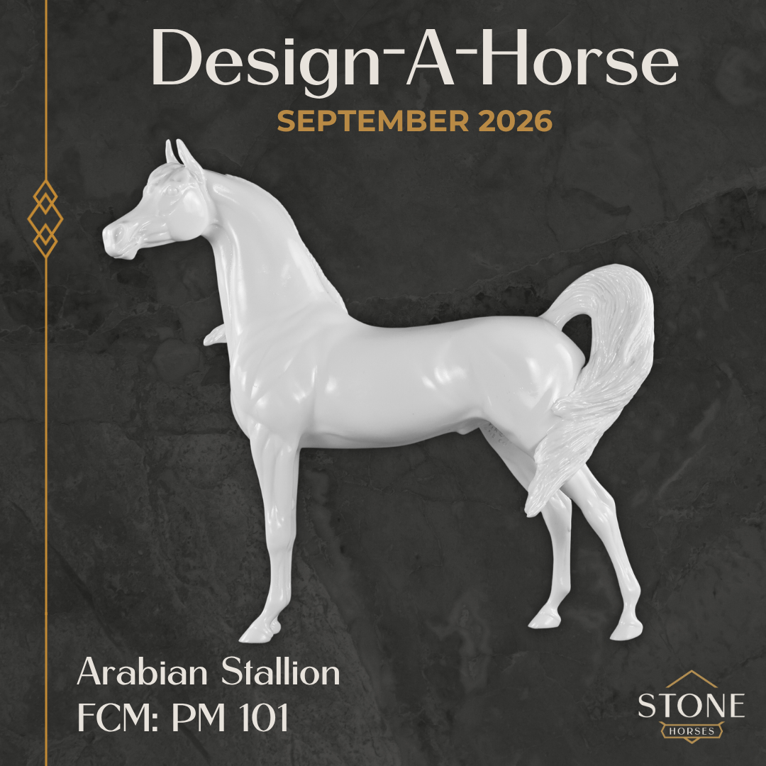 Design-A-Horse Arabian Stallion PM101 - September release 2026