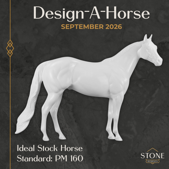 Design-A-Horse Ideal Stock Horse September Release DAH26 PM160