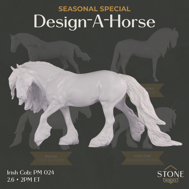 February Special Design-A-Horse Irish Cob SDAH26