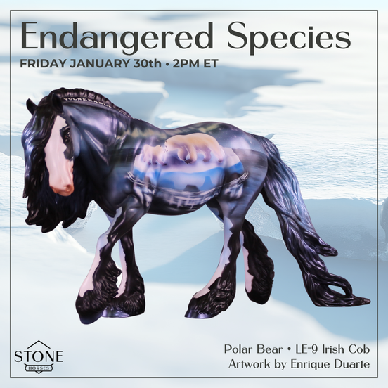 Polar Bear LE-9 Irish Cob by Enrique Duarte ES26