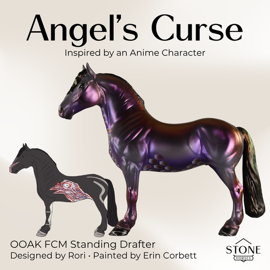 Angel's Curse OOAK FCM Standing Drafter by Erin & Rori AH26