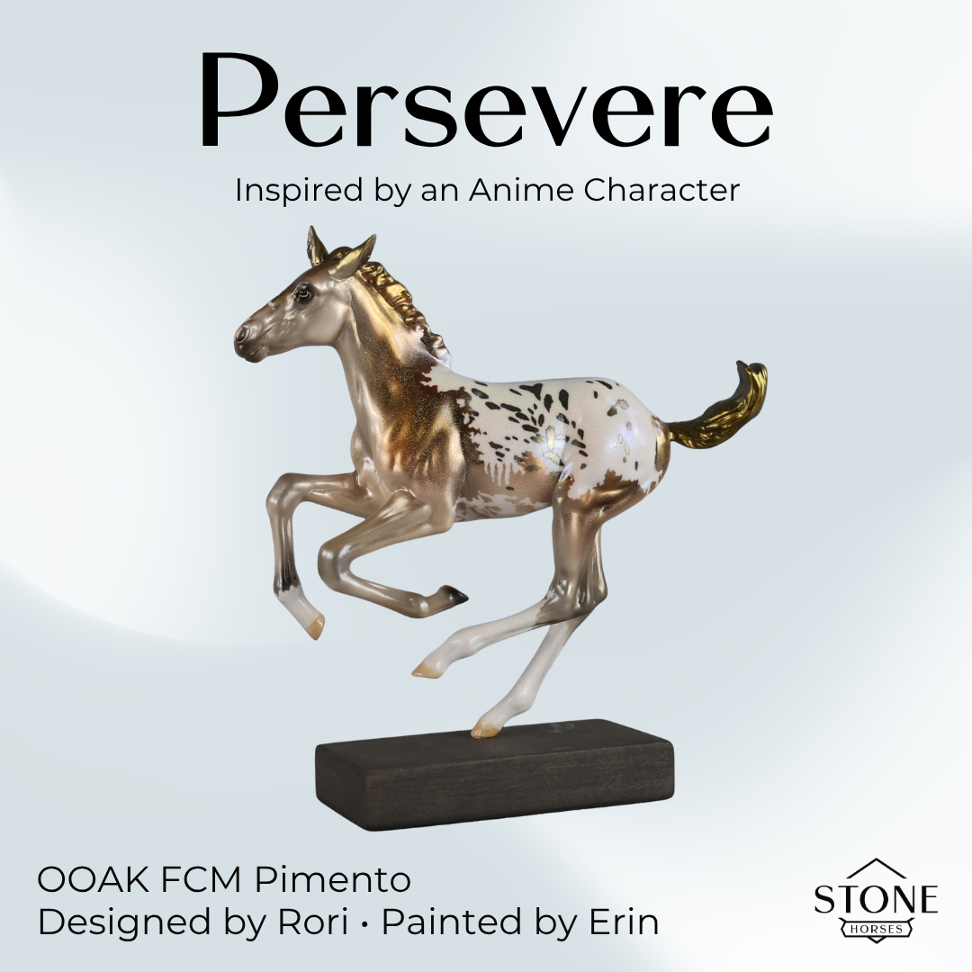 Persevere OOAK FCM Pimento by Erin & Rori AH26