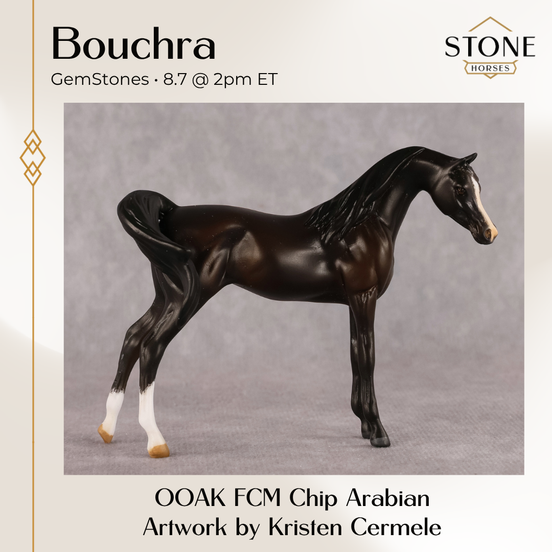 Bouchra OOAK FCM Chip Arabian by Kristen Cermele GS26