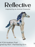 Reflective OOAK FCM Arabian Foal by Erin & Rori AH26