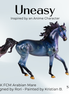 Uneasy OOAK FCM Arabian Mare by Kristian & Rori AH26
