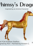Whimsy's Dragon OOAK FCM Arabian Stallion by Kristen & Rori AH26