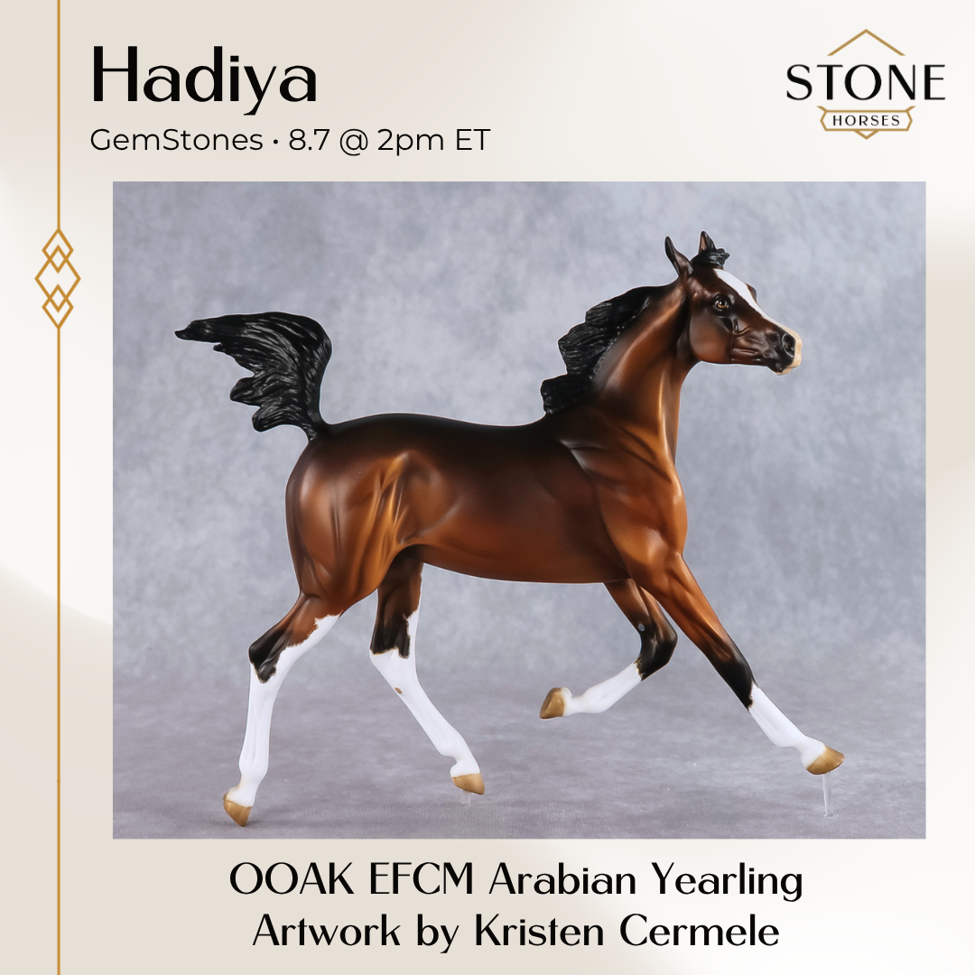 Hadiya OOAK EFCM Arabian Yearling by Kristen Cermele GS26
