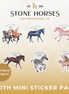 Mini Sticker Pack: Art of the Horse 2026