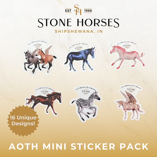 Mini Sticker Pack: Art of the Horse 2026