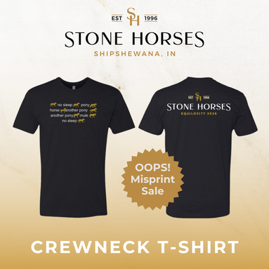 Stone Horses 2026 OOPSIE Crew Neck T Shirt