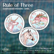 The Rule of Three April Sticker Set 2026 Limited Edition