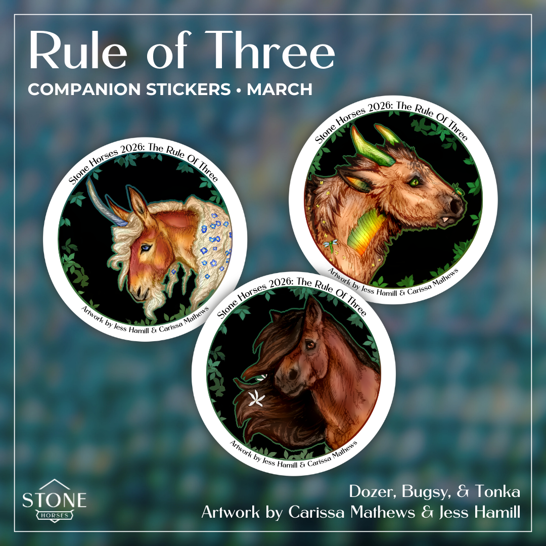 The Rule of Three March Sticker Set 2026 Limited Edition
