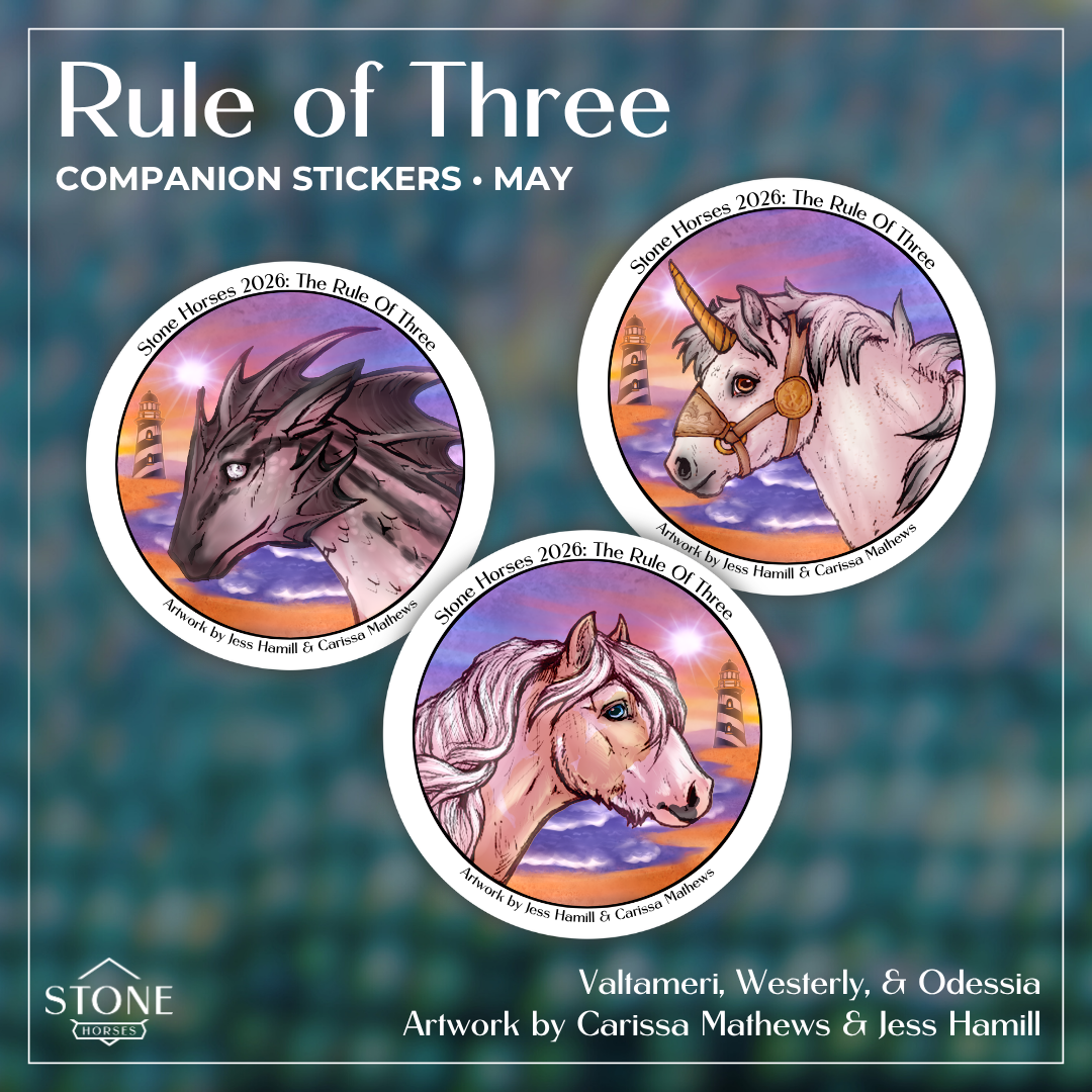 The Rule of Three May Sticker Set 2026 Limited Edition