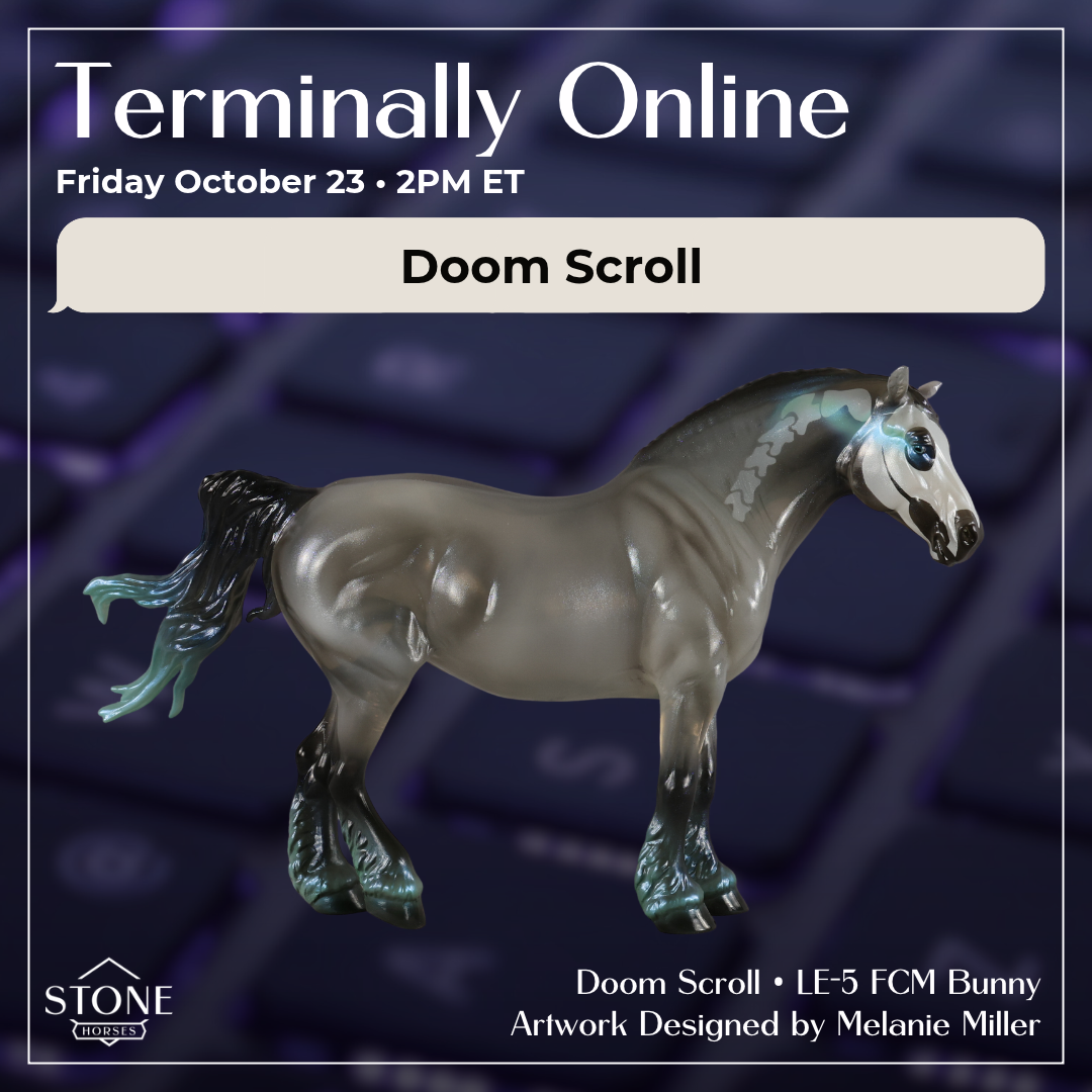 Doom Scroll LE-5 FCM Bunny by Melanie Miller TO26