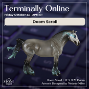 Doom Scroll LE-5 FCM Bunny by Melanie Miller TO26