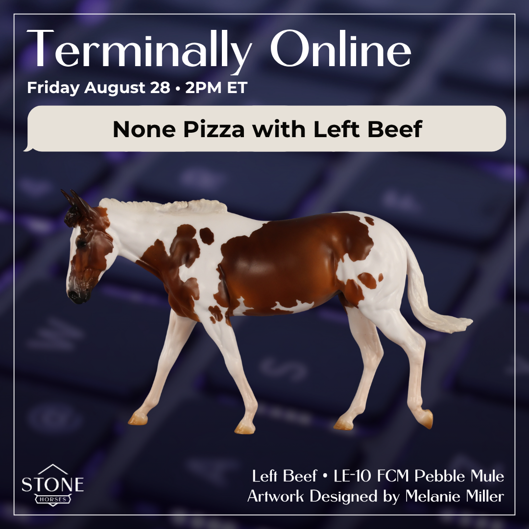 Left Beef LE-10 FCM Pebble Mule by Melanie Miller TO26