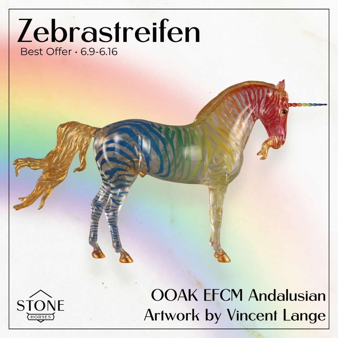 Zebrastreifen OOAK EFCM Clear Andalusian Volo by Vincent Lange Best Offer 6.9.2026