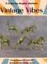 Retro Green Blind Bag OOAK Chips by Angela Marleau VTV26
