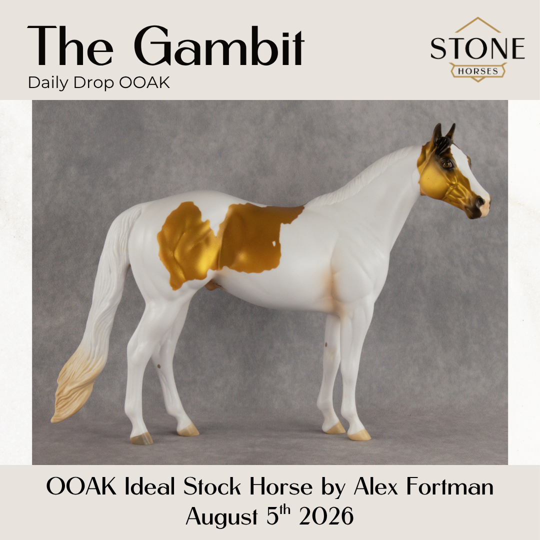 The Gambit OOAK Ideal Stock Horse by Alex Fortman DDOOAKs26