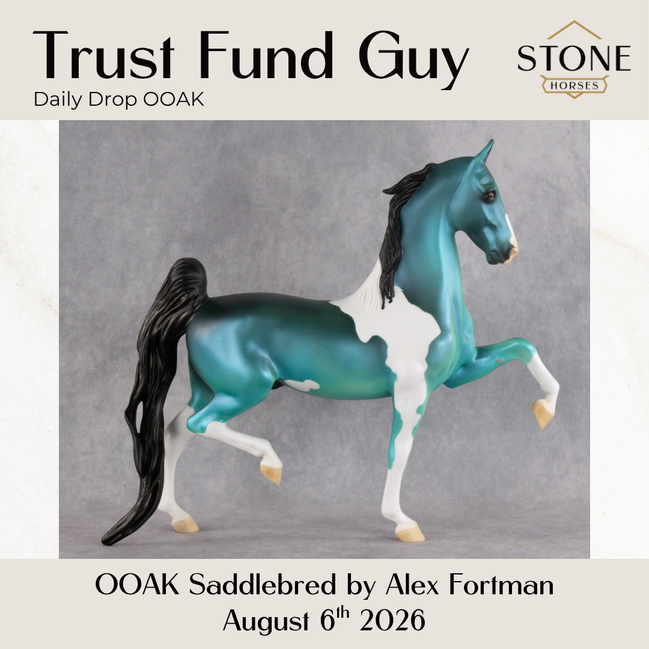 Trust Fund Guy OOAK Saddlebred by Alex Fortman DDOOAKs26
