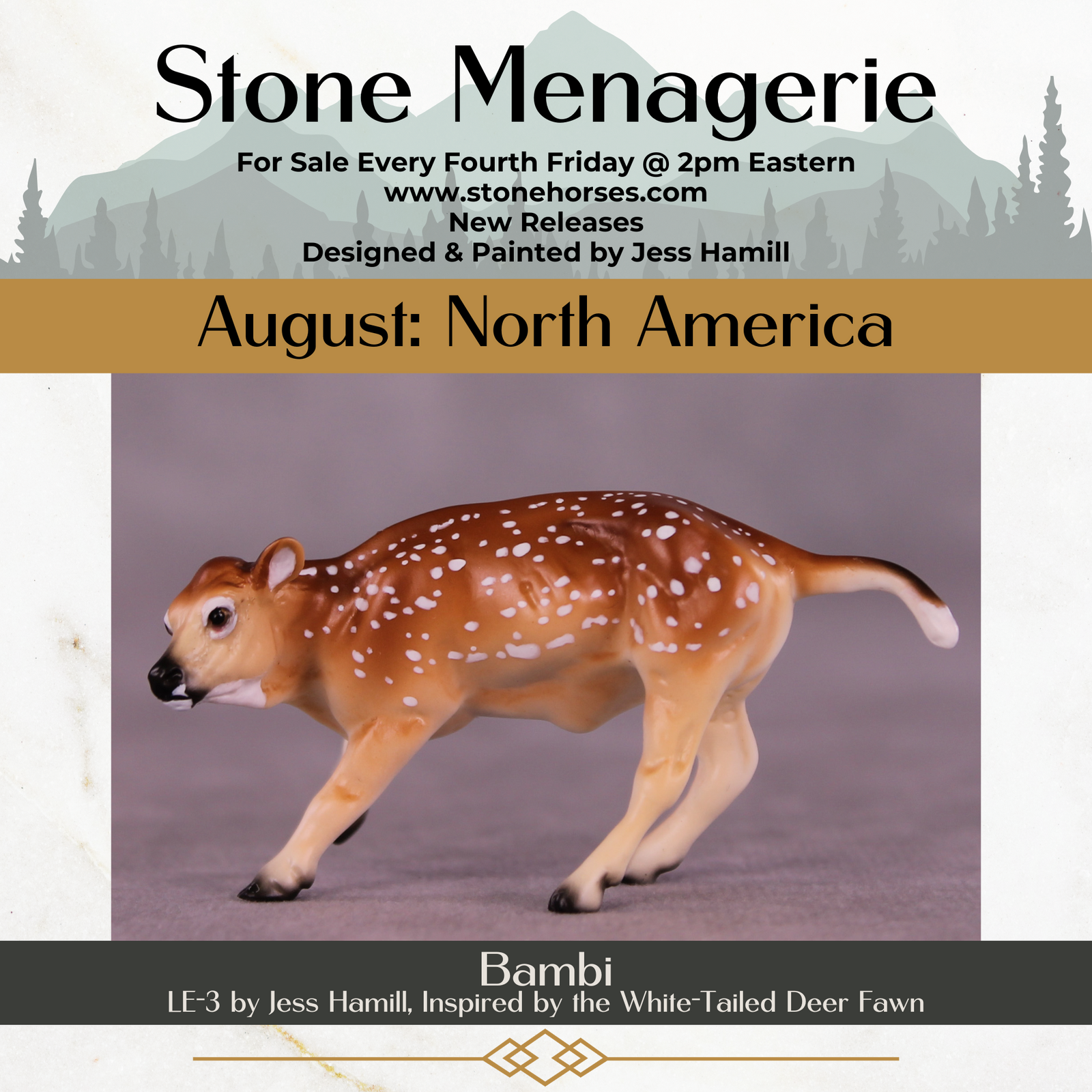 Bambi LE-3 Chip Calf by Jess Hamill MS25