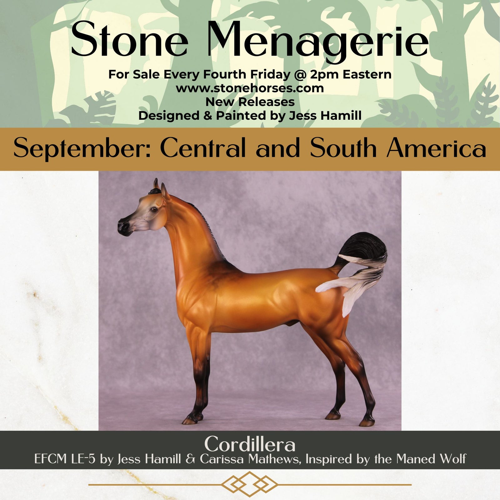 Cordillera LE-5 EFCM Arabian Stallion by Jess Hamill MS25