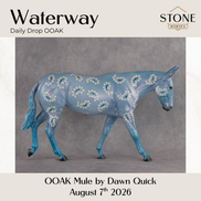 Waterway OOAK Mule by Dawn Quick DDOOAKs26