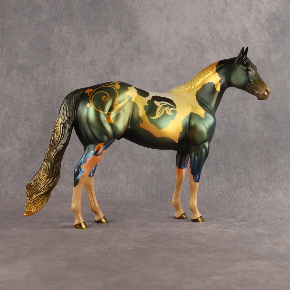 Into The Woods OOAK Ideal Stock Horse by Aimi Hettinger DDOOAKs26