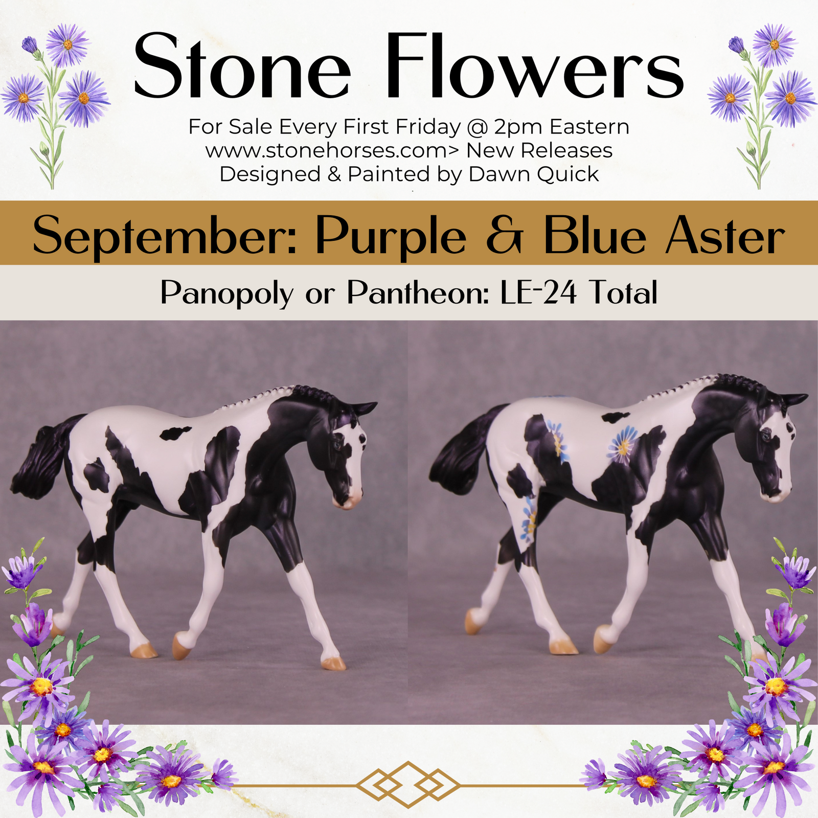 Panopoly or Pantheon LE-24 FCM Pebble Warmblood By Dawn Quick FS25