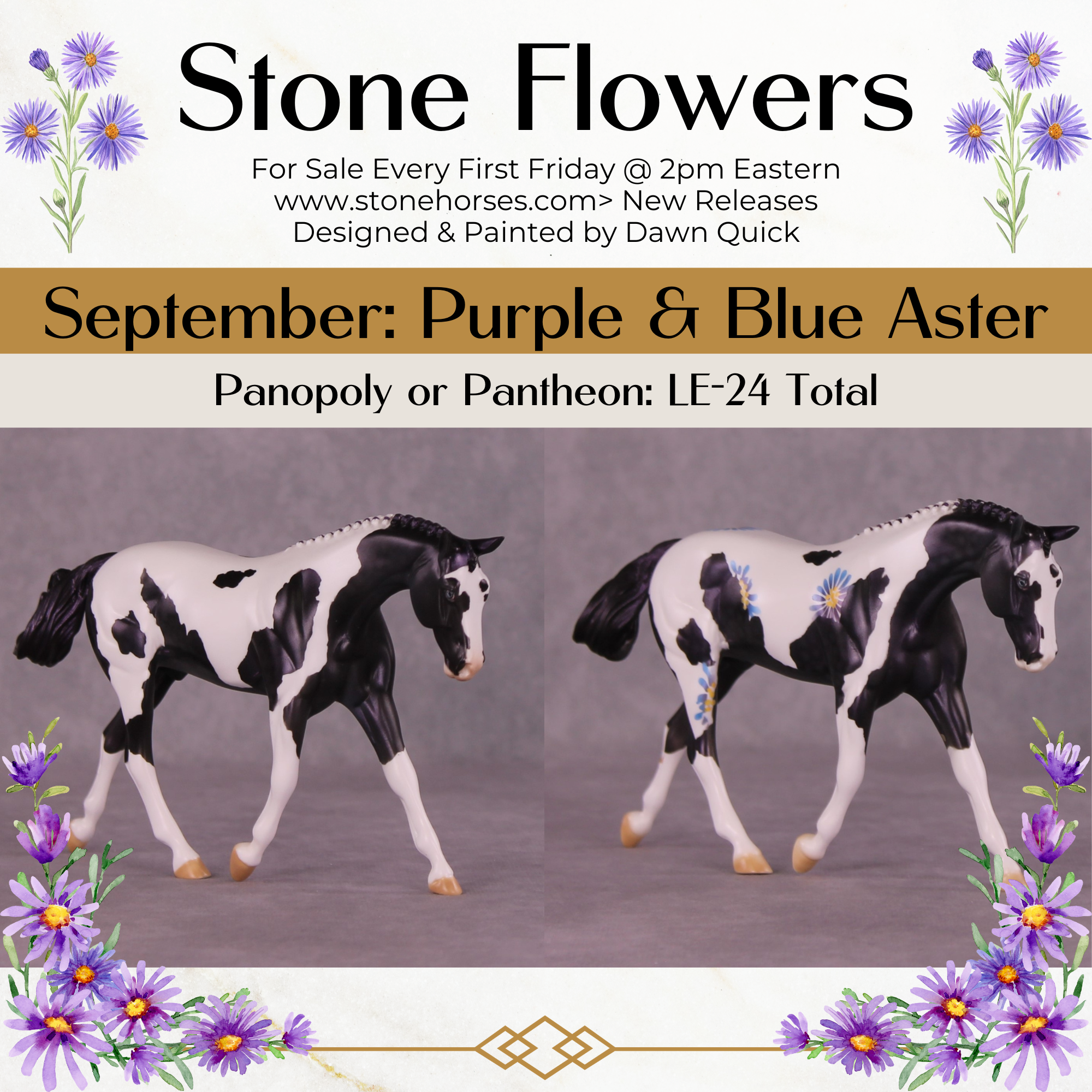 Panopoly or Pantheon LE-24 FCM Pebble Warmblood By Dawn Quick FS25
