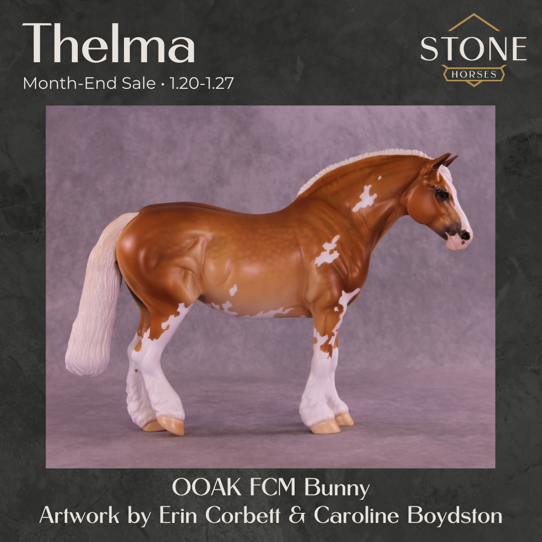 Thelma OOAK FCM Bunny by Erin Corbett &amp; Caroline Boydston SS0126