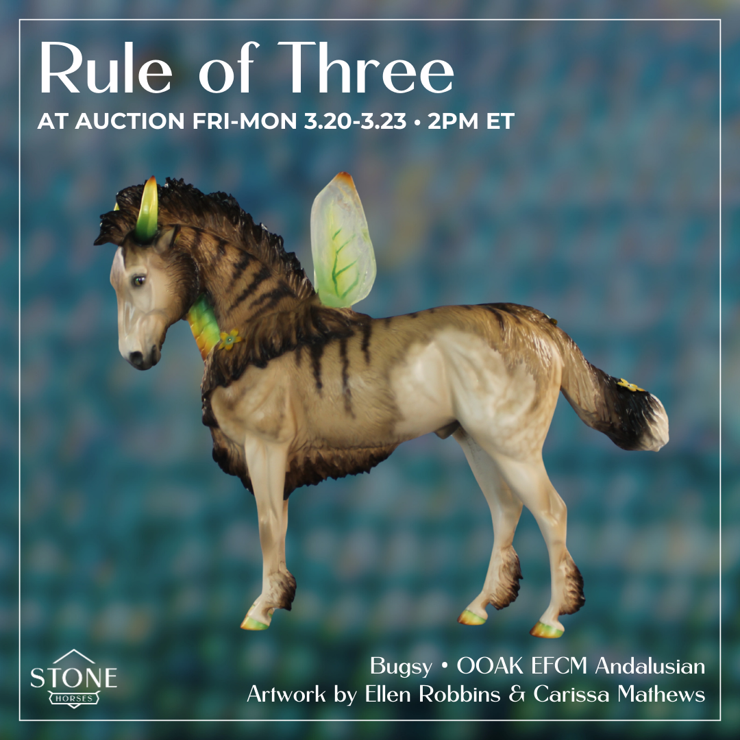 Bugsy OOAK EFCM Andalusian by Ellen Robbins & Carissa Matthews Ro326