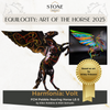 PREVIEW Art of the Horse &quot;Harmonia: Volt&quot; LE-5 EFCM Rearing Pebble by Ellen Robbins EQ25