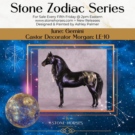 "Castor" LE-10 FCM Morgan By Ashley Palmer Zodiac Series: Gemini ZS25