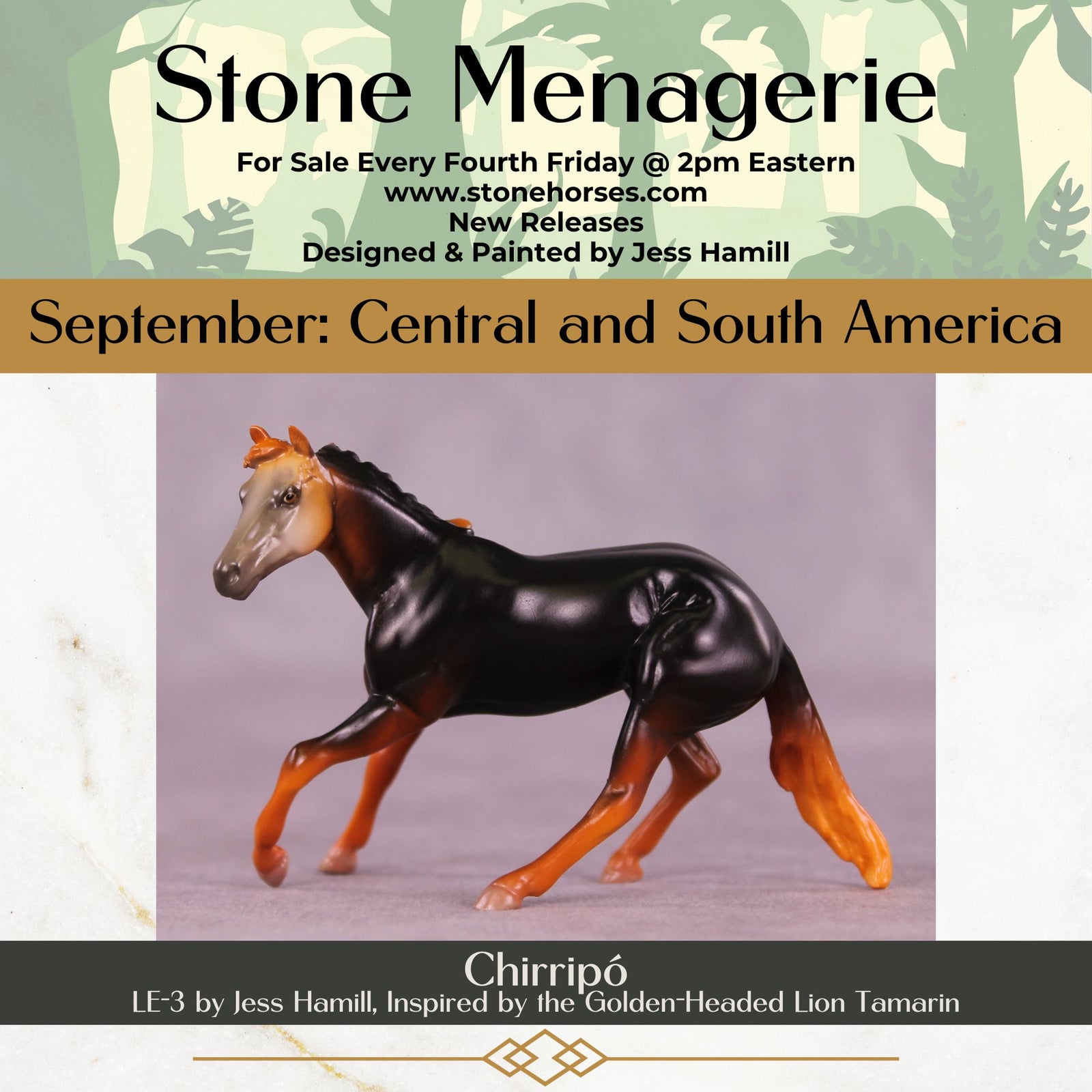 Chirripó LE-3 Chip Cutting Horse by Jess Hamill MS25