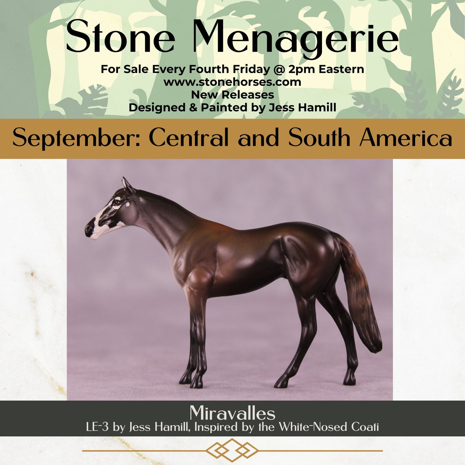 Miravalles LE-3 Chip Thoroughbred by Jess Hamill MS25