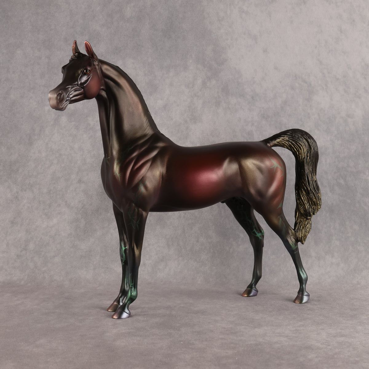 Drop Dead Gorgeous OOAK Arabian Stallion by Aimi Hettinger DDOOAKs26