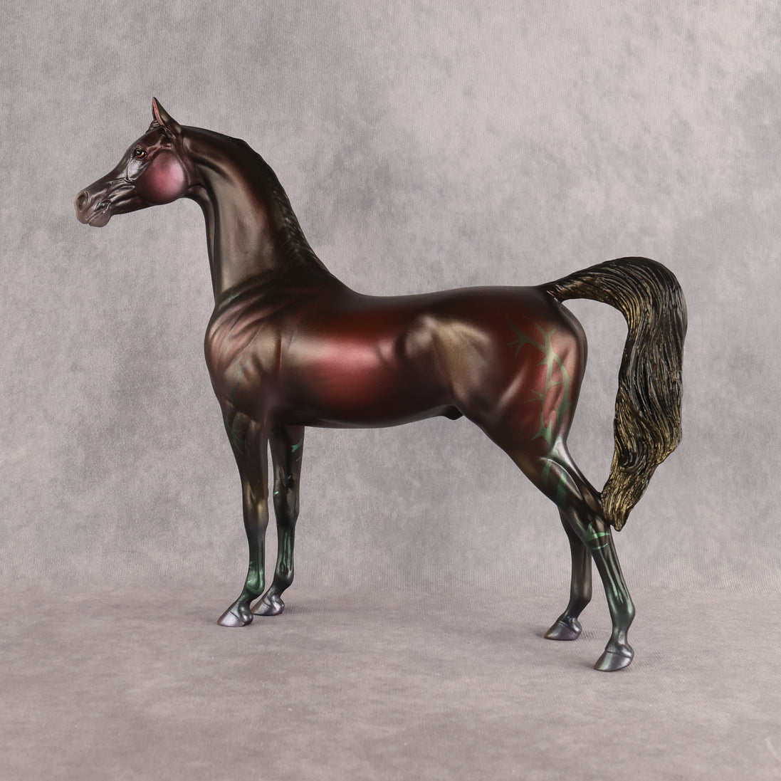 Drop Dead Gorgeous OOAK Arabian Stallion by Aimi Hettinger DDOOAKs26