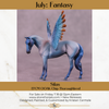 Silas OOAK EFCM Chip Thoroughbred By Kristen Cermele July GemStones Series
