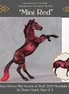"Mini Red" LE-3 Red Deco Rearing Chip By Dawn Quick -Secret Surprise Chip Drop